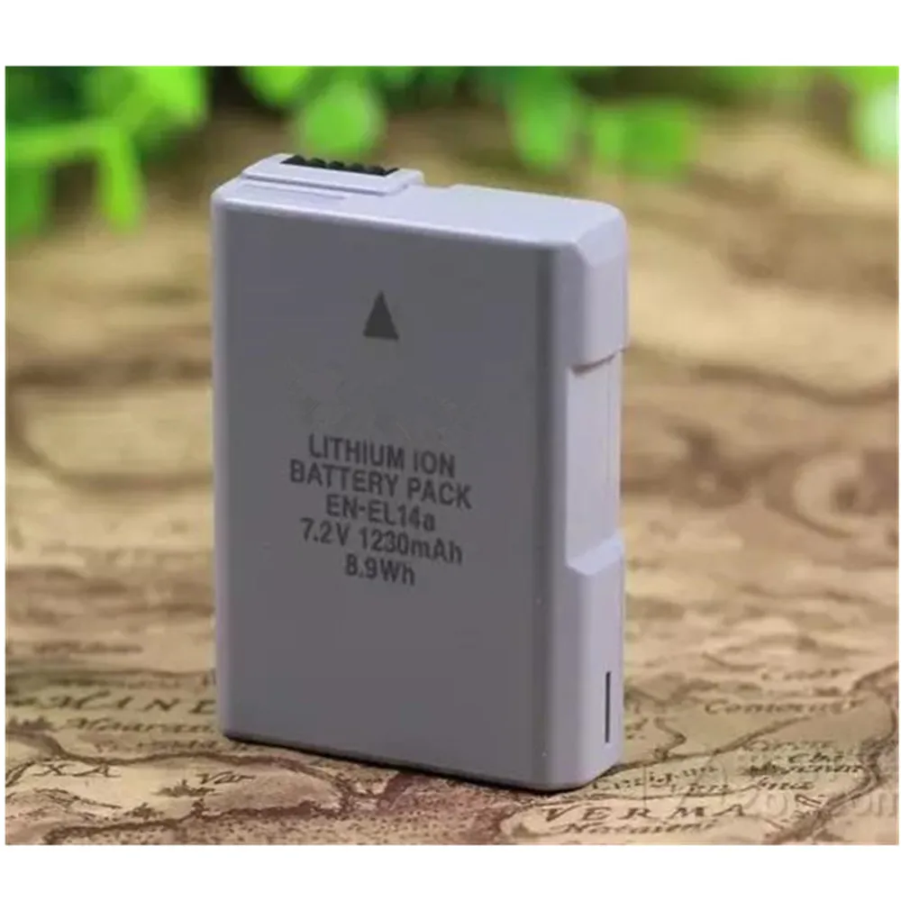 Billige EN EL14a EN EL14a lithium batterien pack ENEL14a digitalkamera akku Für Nikon D5600 D5300 D5200 D3200 D3400 D5100 D3100