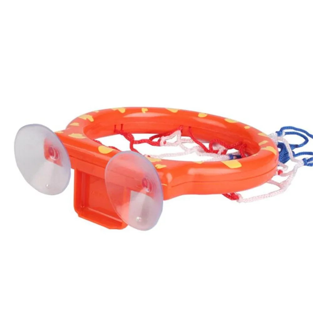 Креативные Игрушки для ванной для малышей детский баскетбол обруч для Ванной Набор для игры в воду для маленьких девочек и мальчиков