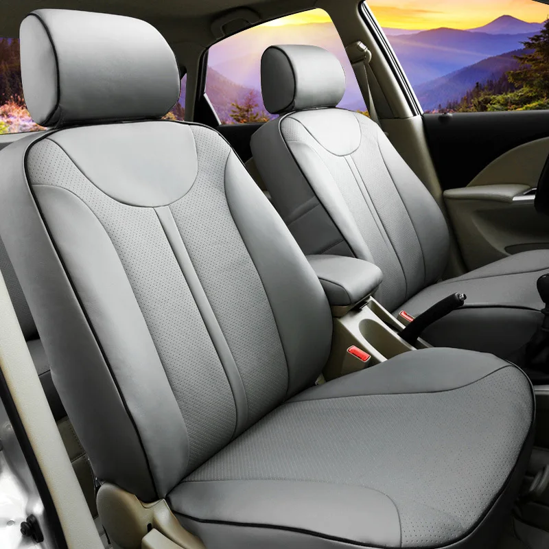 Чехлы сидений автомобиля искусственная кожа специально для Audi A4L A6L Q3 Q5 Q7 A7 A3 BMW 320i 328li 316i мини один benz GLK300 c200l glk260 c180l