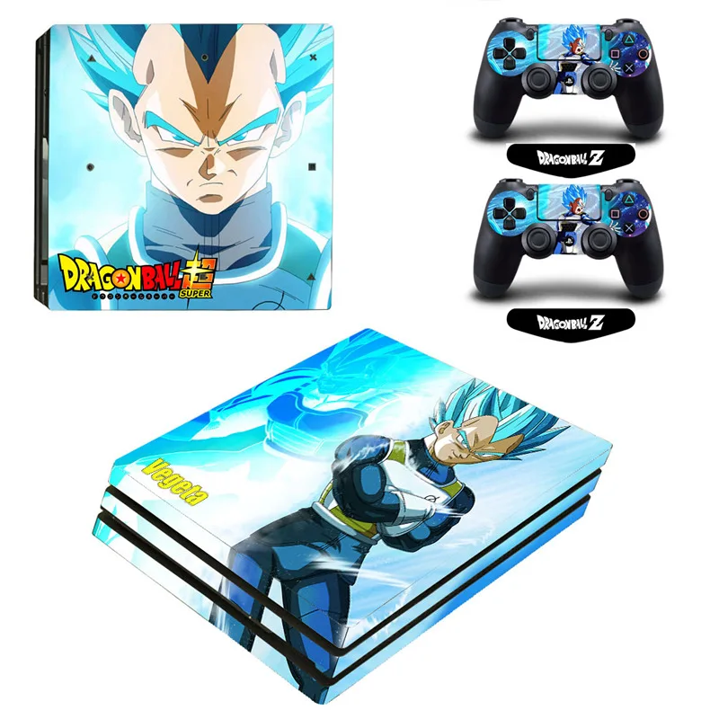 ARRKEO Dragon Ball Xenoverse 2 винил Обложка Наклейка PS4 про кожу Стикеры для sony Игровые приставки 4 Pro Console 2 контроллера шкуры - Цвет: Розовый