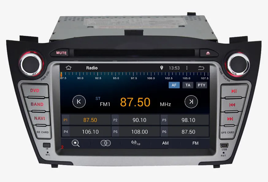 Sale 1024X600 HD Screen Android 8.1 Car DVD For Hyundai IX35 Tucson 2010 2011 2012 2013 GPS Radio Stereo Unit WIFI 3G DVR 2