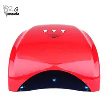 Gustala 36 Вт УФ лампа Сушилка для ногтей светодиодный светильник двойной свет для ногтей лампа отверждения для УФ гель-лака инструменты для ногтей настройка времени