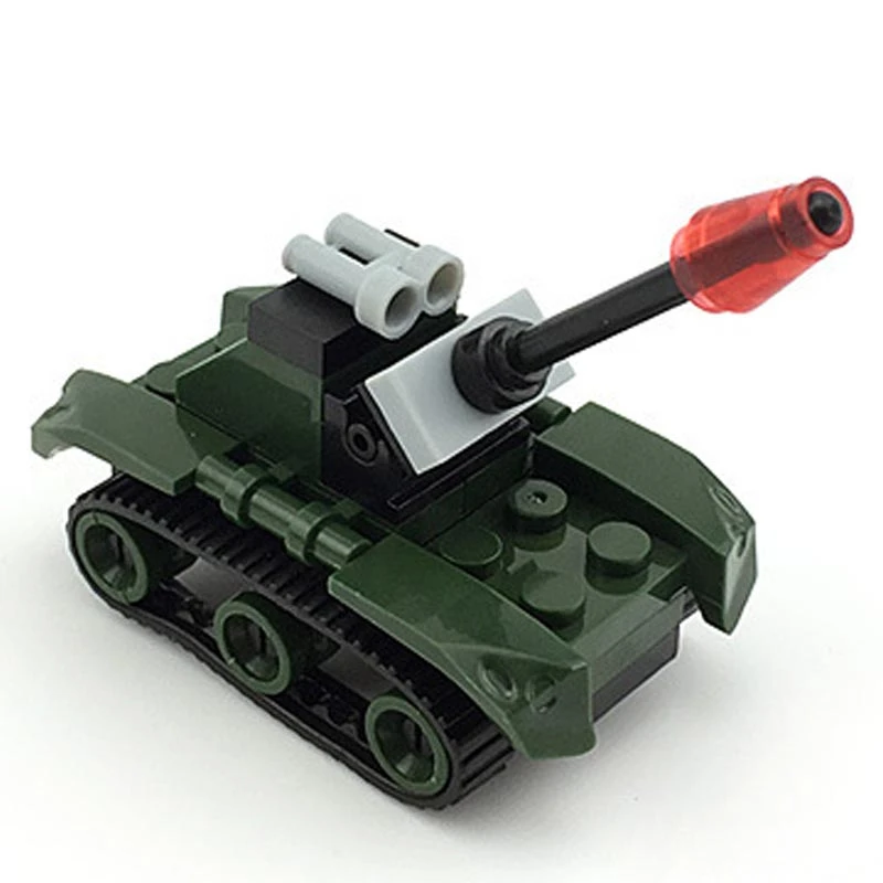  Mini Military City Building Blocks Compatible Legoed Car Tank Set Helicopter Bricks Toys Aircraft Ship for Children Gifts