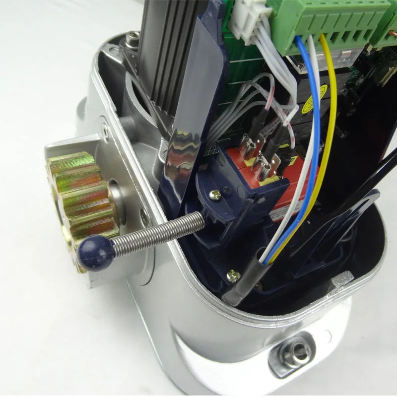 Автоматические раздвижные ворота двигатель переменного тока контроллер раздвижных ворот с 4 м нейлоновые стеллажи наборы опционально для домашних ворот