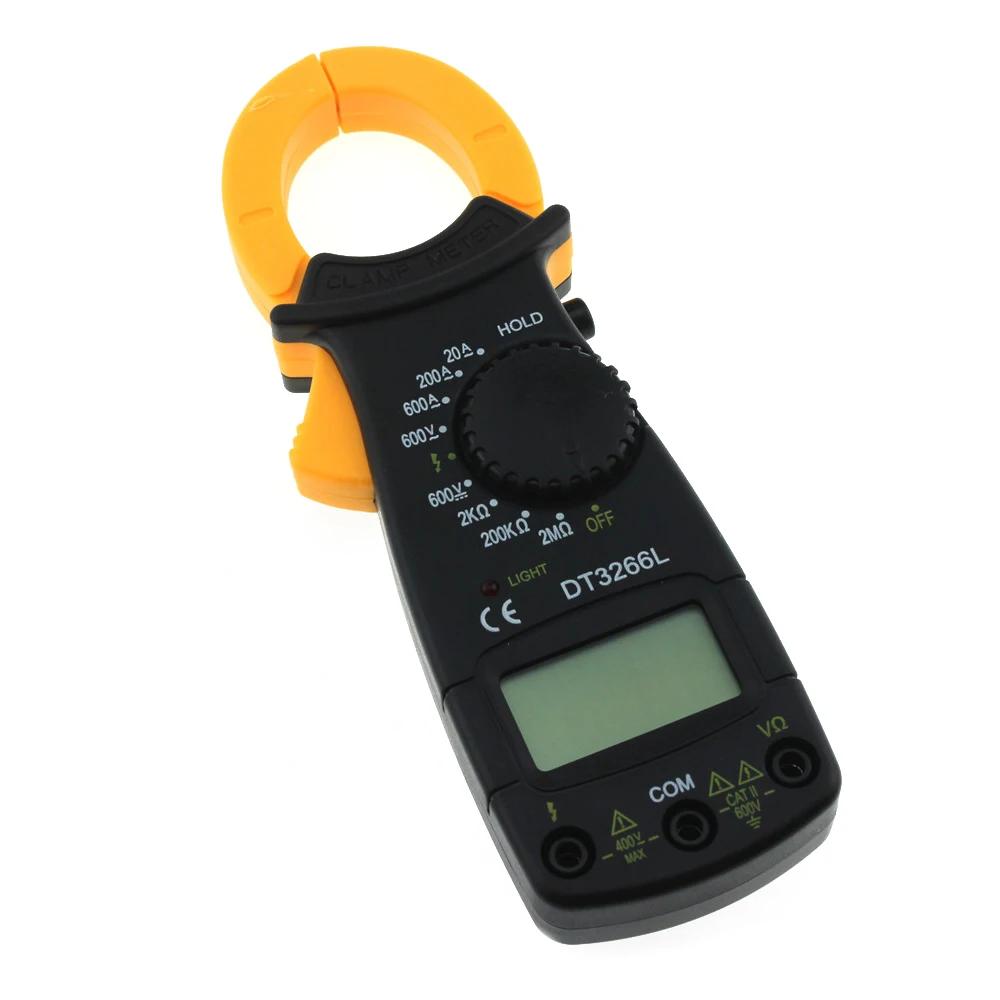 MYLB-ANENG DT3266L AC / DC Portable Handheld Digital Clamp Meter Multimeter Voltage Current Resistance Tester with | Инструменты