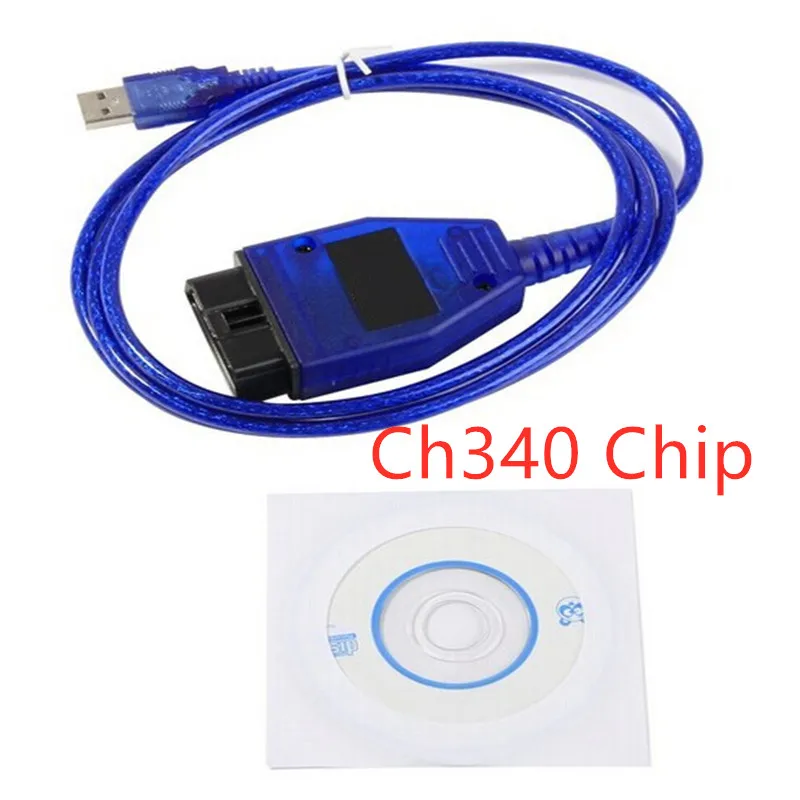 

2019 OBDII VAG USB Cable with FTDI232 Chip Vag USB OBD2 Scan Interface Scan Tool For Fiat Car Accessories