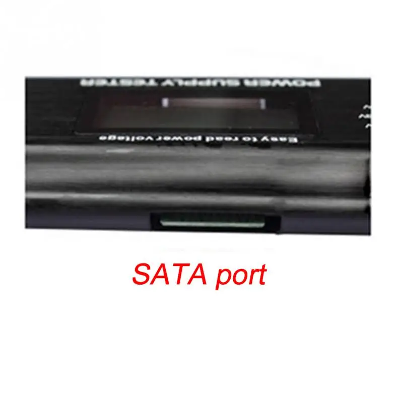 Проверьте Quick цифровой ЖК дисплей Мощность банк питания Тестер компьютер 20/24