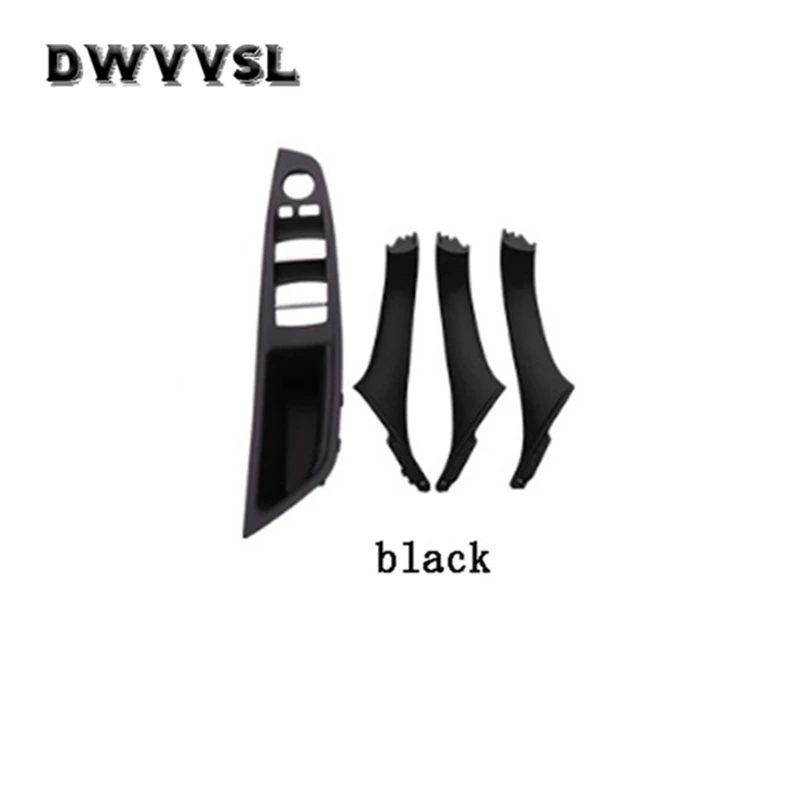 

4 pcs RHD LHD inner window Handle For f10 f11 BMW 5 series 2010-2016 Interior Door handle Panel Pull trim cover