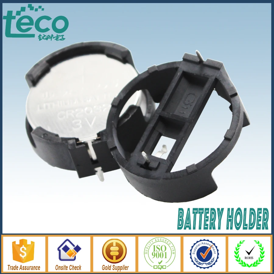 

5pcs/lot CR2032 2032 Battery Button Cell Coin Holder Socket Case TBH-CR2032-04