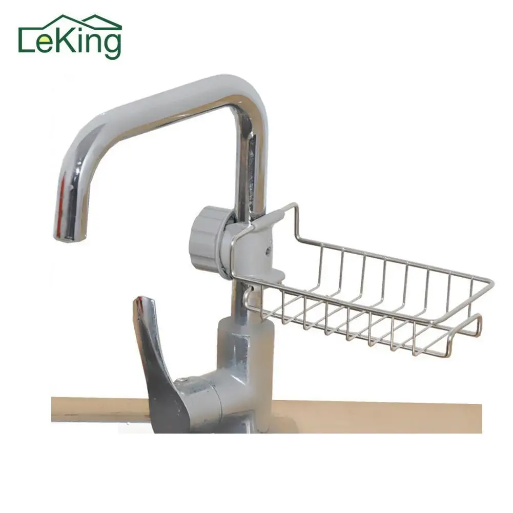 

Kitchen Practical Faucet Rack Detergent Sponge Storage Organizer Water Filtering Sundries Storage Shelf For Bathroom