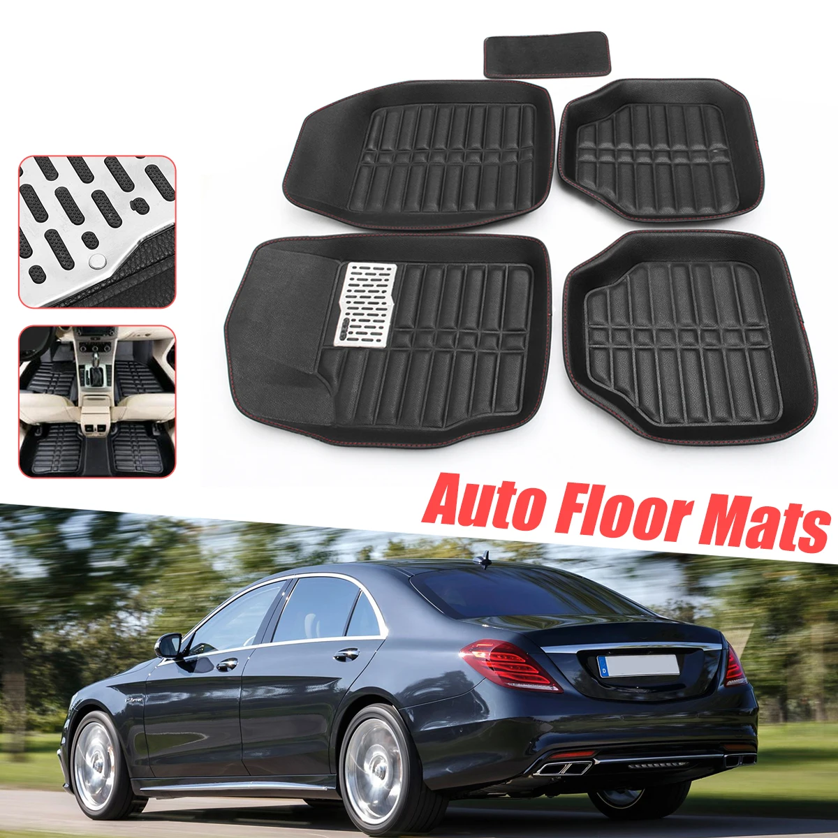 Aliexpress.com : Buy 5 x Universal Car Auto Floor Mats Front Rear