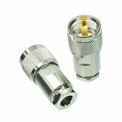 

UHF PL259 PL-259 Male PLUG Clamp RG5 LMR300 RG212 5D-FB Ecoflex 7 RF Connector