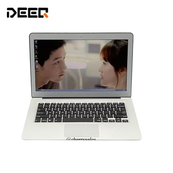 

13.3 Inch Ultrabook Laptop With Aluminum Metal Case Celeron Dual core 1.4Ghz 4GB RAM 128GB SSD 7000mAh with Flashlight keyboard