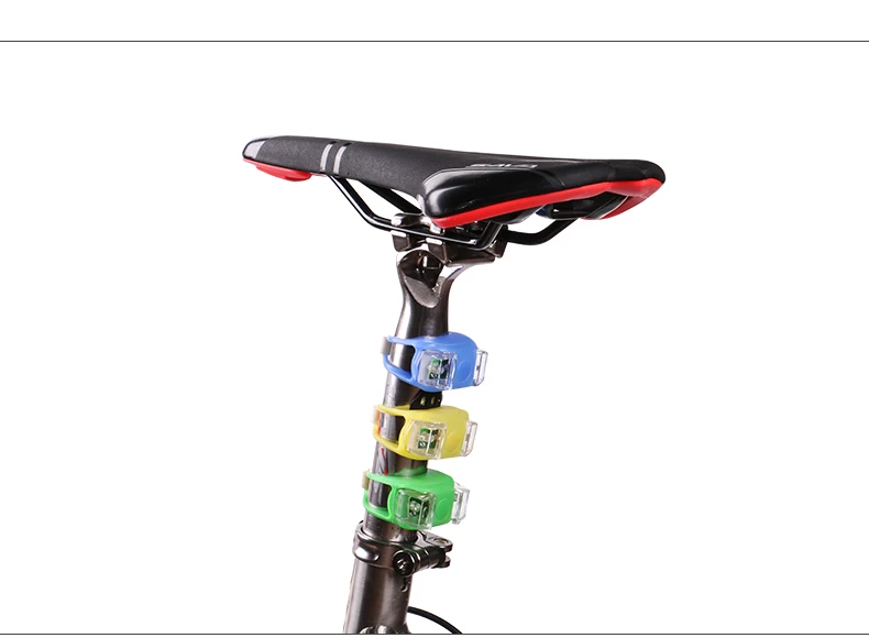 Perfect WHEEL UP Bike Front Headlight Waterproof Cycling Rechargeable Flashlight Mini Bike Taillights Button Battery Bike Accessories 9