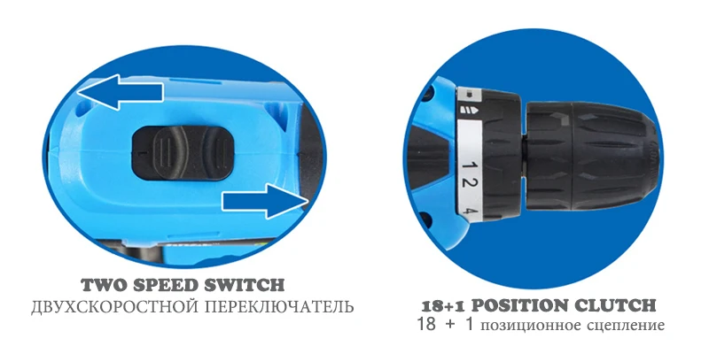 XEAST 12 V электрическая отвертка аккумуляторная дрель электрическая мини Беспроводной Мощность драйвер постоянного тока литий-ионный Батарея 2-Скорость