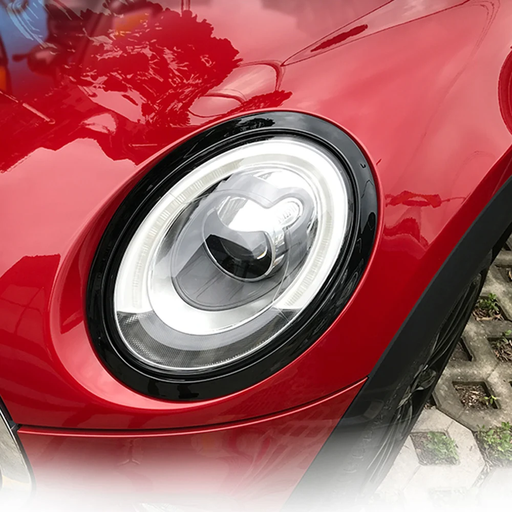 Car Headlight Head Tail Rear Lamps Frame Ring Covers Stickers Housing For Mini Cooper One JCW F55 F56 Car-styling Accessories
