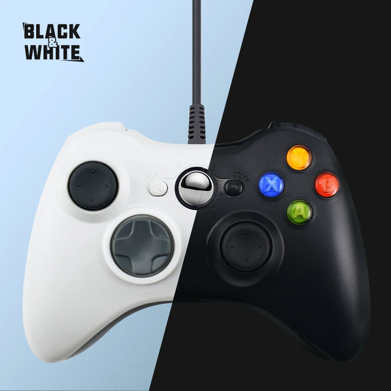 GTIPPOR USB проводной геймпад для Xbox 360 контроллер Джойстик официального Microsoft PC Windows 7 8
