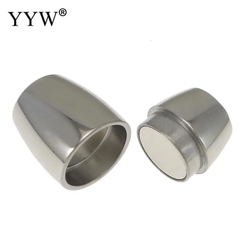 

Stainless Steel magnetic magnetite Claspchinese style Oval different size for choice oril color 50PCs/Lot