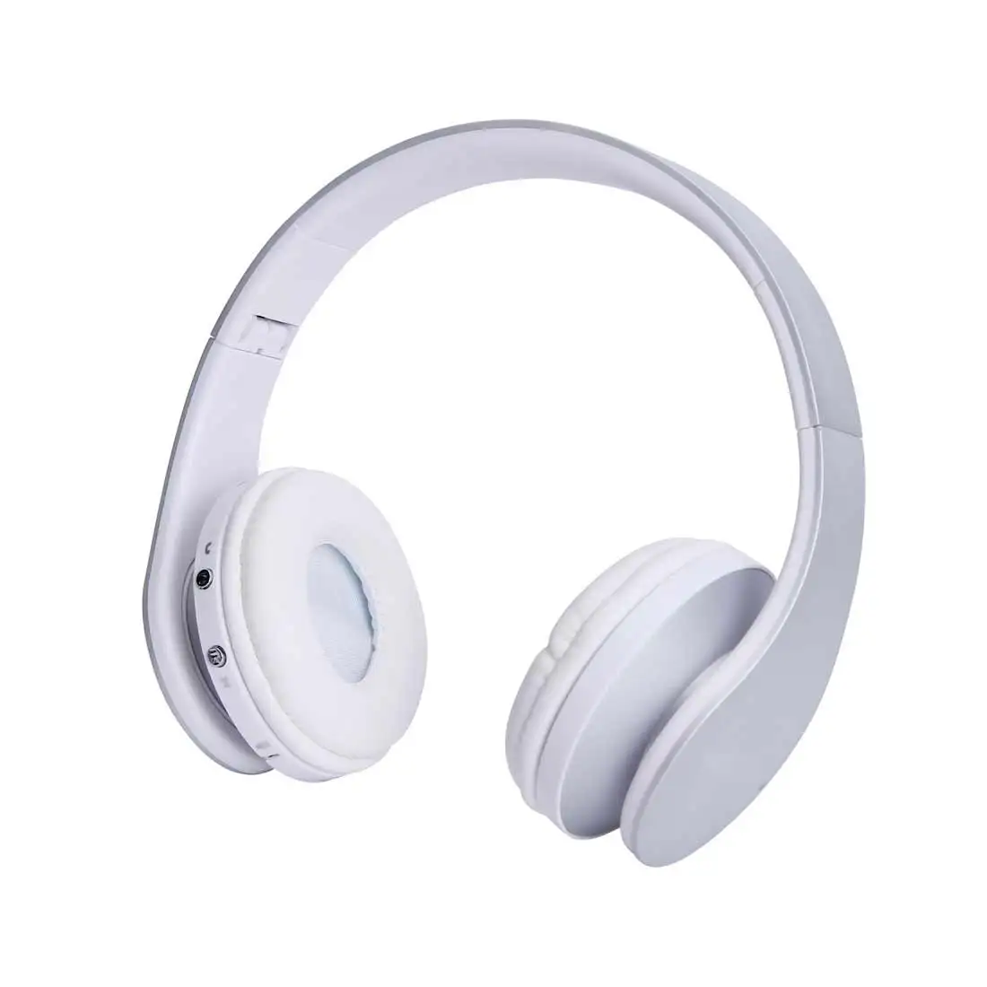 HIFI Wireless Bluetooth Stereo Headphones Folding Earphone Noise Reduction Earphone Headset with MIC for IPhone Ipad Tablet PC - Цвет: silver