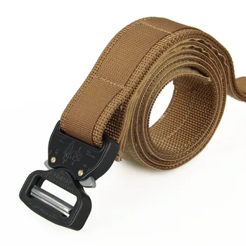 

Tactical Belt Fast Release Military Enthusiasts Nylon Belt 120CM Hunting Accessory Belt Tactical Belt For Outdoor PP11-0027