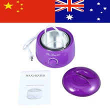 Hair Removal Hot Paraffin Wax Bean Heater Warmer Pot Machine Skin Care Depilatory US Plug 220v depilatory paraffin wax heater warmer eu plug 300g hard wax beans 12 spatulas hair removal set personal care appliance