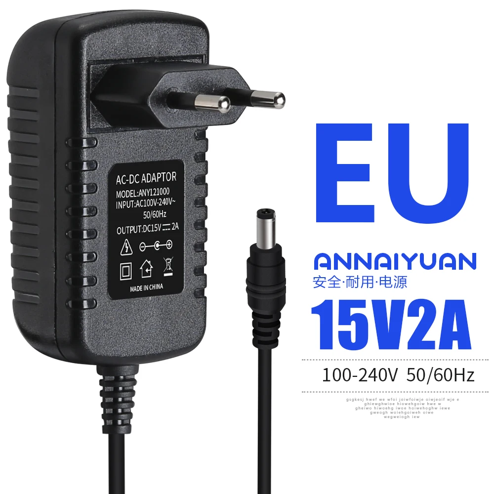 Annaiyuan 1PCS high quality 15V2A AC 100V 240V