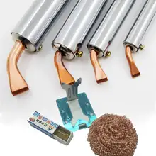 Электрический паяльник сверхмощный внешний нагрев 50 Вт 75 Вт 100 Вт 150 Вт 200 Вт 300 Вт высокомощный паяльник долото наконечник Деревянная ручка