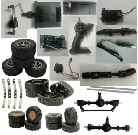 FY001 M35 A2 RC Car RTR spare parts Front and rear axle