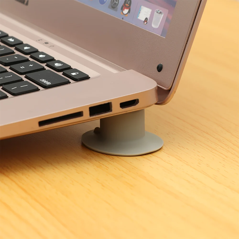 

4 Pcs/Set Laptop Notebook Heat Reduction Pad Cooling Feet Cooler Stand Holder Suction Leg Set