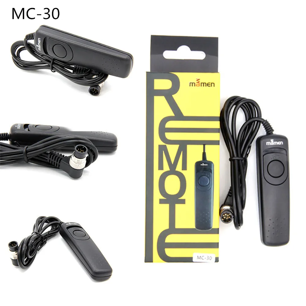 

RS-60E3 MC-30 MC-DC2 Photography Camera Remote Shutter Release Camera Remote Controller Cord For Canon Nikon