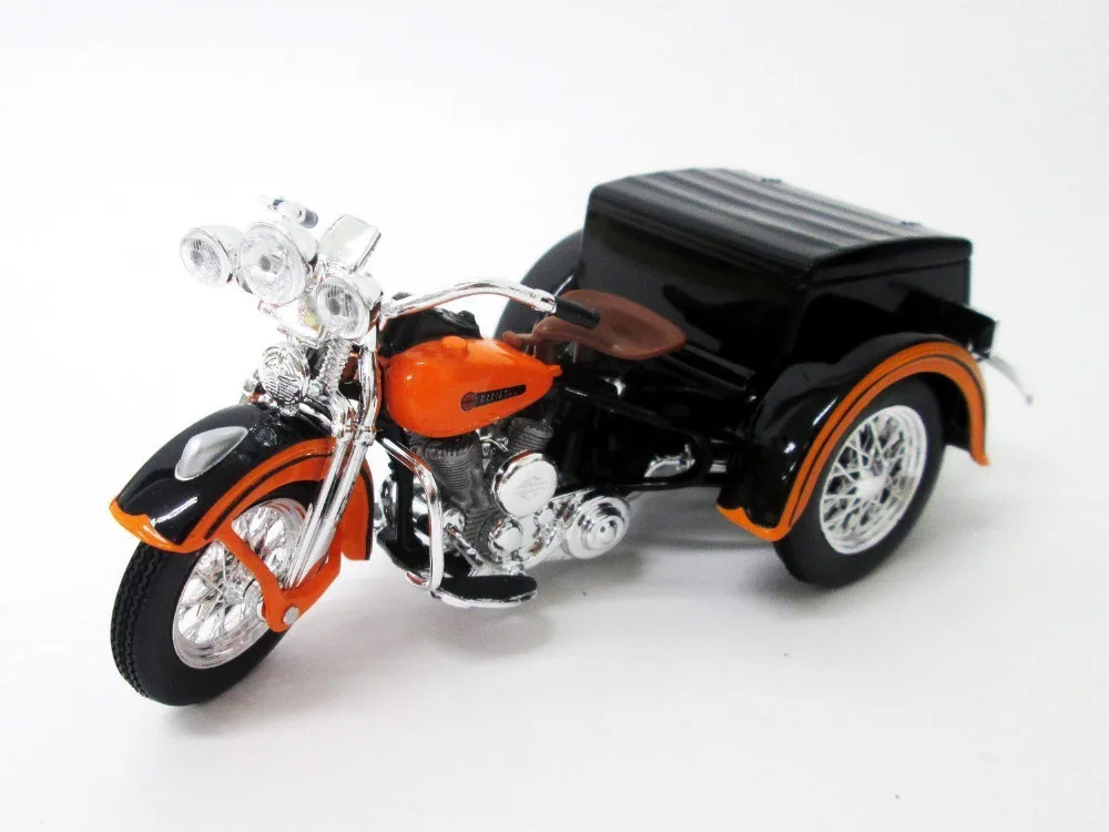 

Maisto 1:18 Harley 1947 Servi-car SIDECAR Motorcycle Diecast Metal Bike Model Free Shipping
