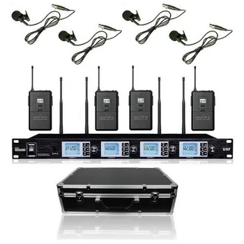 

Bolymic 2 Handheld Microphone Professional 2 Lavalier Microphone system Stage Karaoke Mikrofon for school meeting school