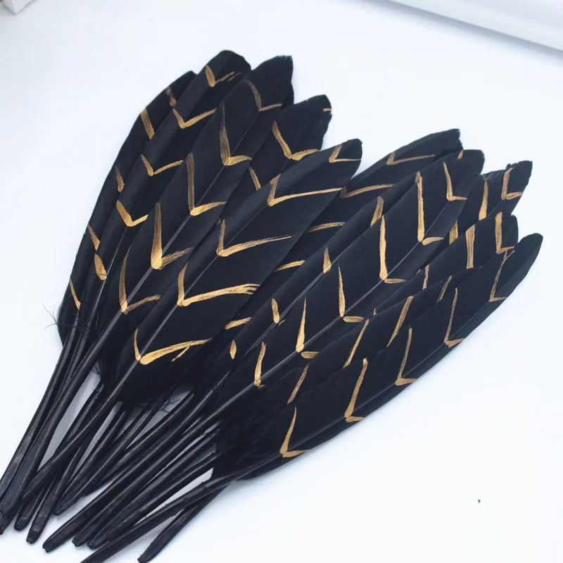 10 штук красивых утиных гусиных перьев DIY ремесла декоративные аксессуары