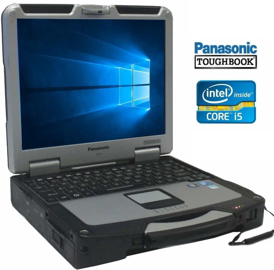 Panasonic Toughbook MK1 CF-31 Core i5/ram 4gb военный класс полностью прочный сенсорный экран для Star C3/C4/C5 Icom A2 next alldata