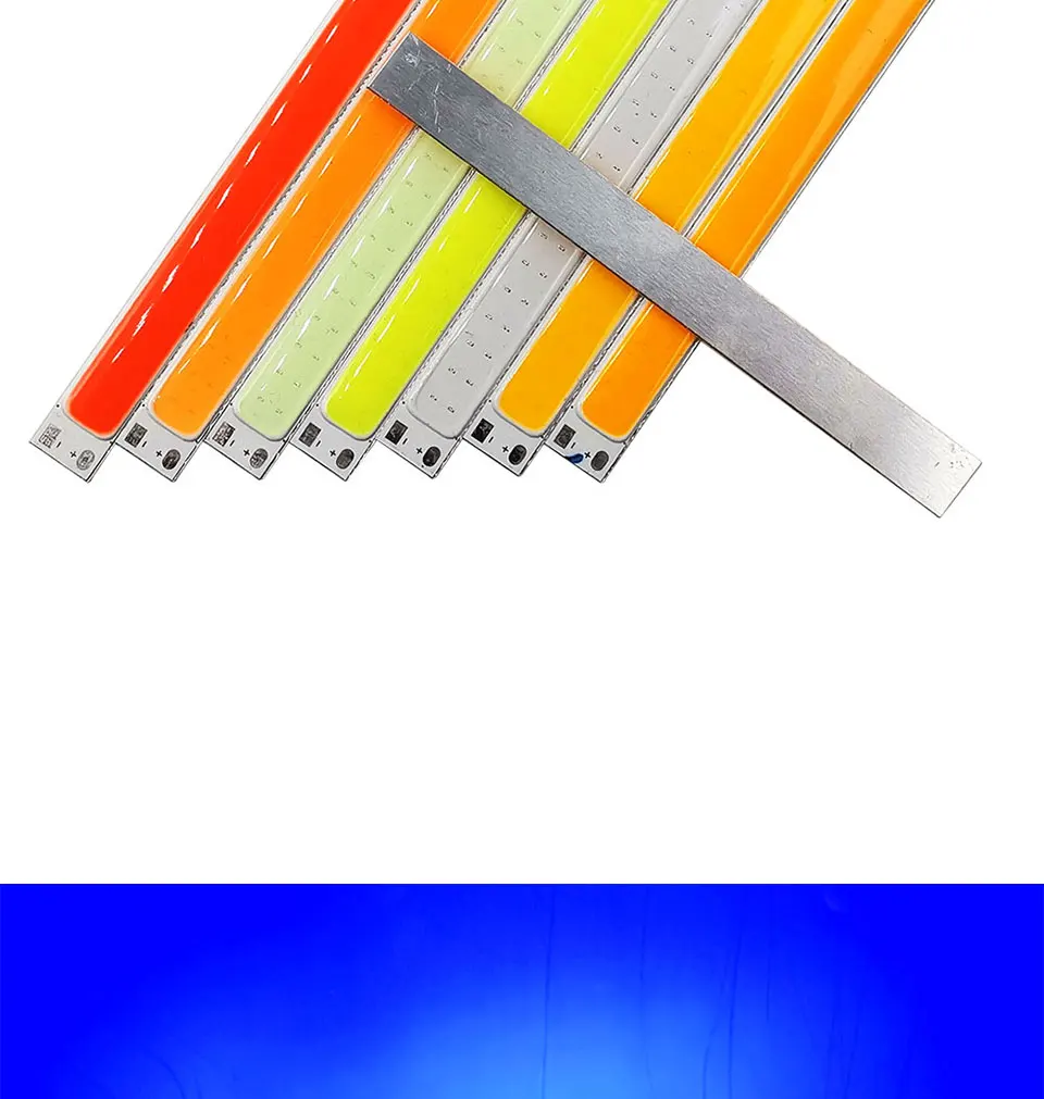 100mm led cob strip 10w 12v led light lamp bulb (7)