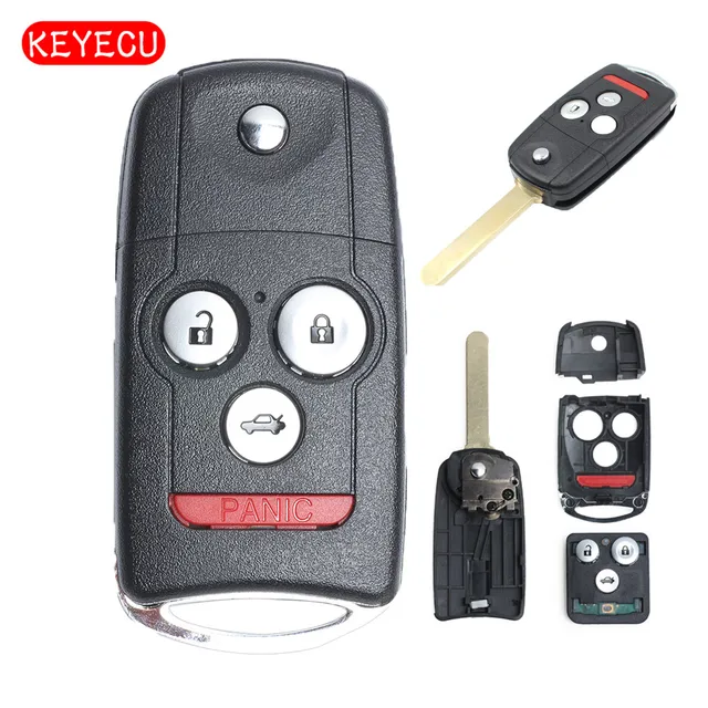 Keyecu Replacement Remote Key 3 1 On 313 8mhz Fob For Honda Keyecu Replacement Remote Key 3 1 On 313 8mhz Fob For Honda Accord Coupe 2008 2017 Fcc Mlbhlik 1t