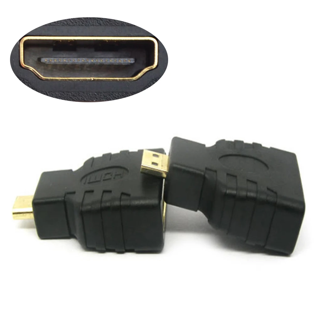 

OTG Adapter MicroHDMI To HDMI Converter Cable for Micro HDMI (Type D) Male to HDMI (Type A) Female