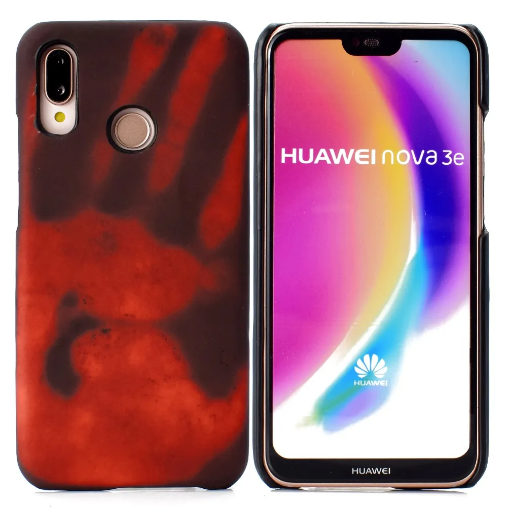

Thermal Sensor Case for Huawei P20 Lite Pro Mate 20 Lite Heat Sensitive TPU Cover for Huawei P20 Lite Mate 10 Accessory Black