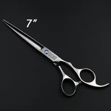 7 pulgadas Profesional Tijeras de Corte de Pelo de peluquería Barber Salon Pet dog grooming Tijeras BK035