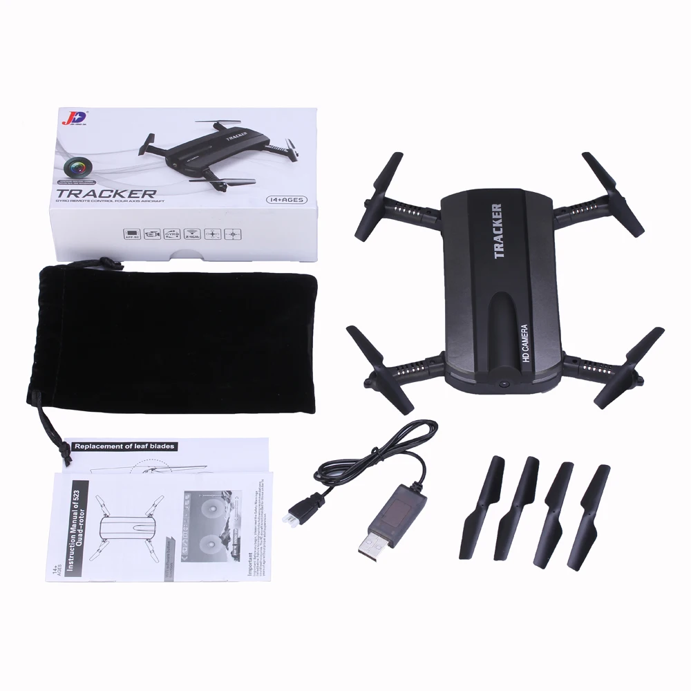 JXD 523 JXD523 мини складной 6 осевой WIFI FPV RC Дрон Квадрокоптер с 1.0MP HD камерой удержание