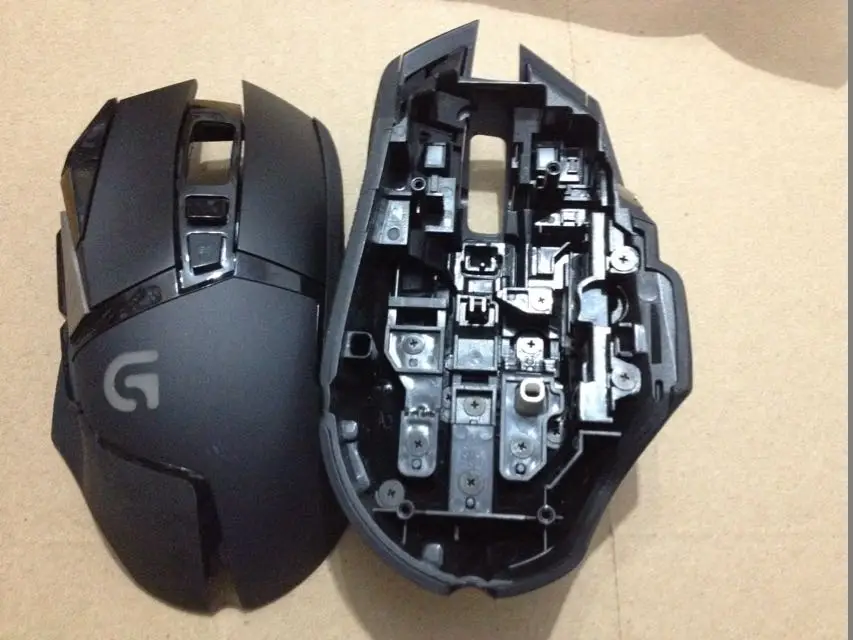 Vente 1 pc original nouveau top case souris top shell pour Logitech G502 véritable boîtier de souris