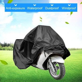 

Motorcycle Waterproof Cover Sun Protective Anti-dust 210D Oxford Cloth Protective Cover M8617