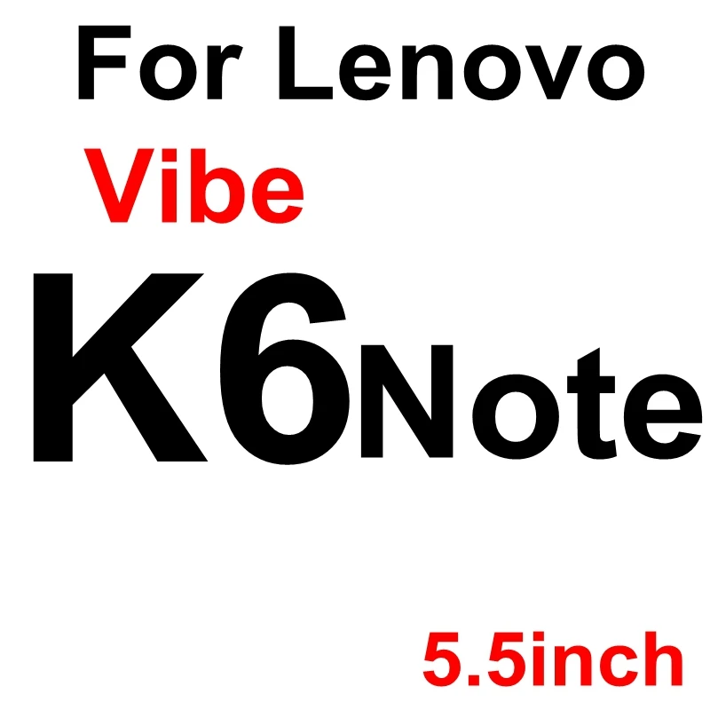 2.5D защита экрана из закаленного стекла для lenovo K3 K5 K6 Note Plus A536 A1000 A2010 A5000 C2 Vibe P1M C A2020 защитная пленка - Цвет: K6 Note