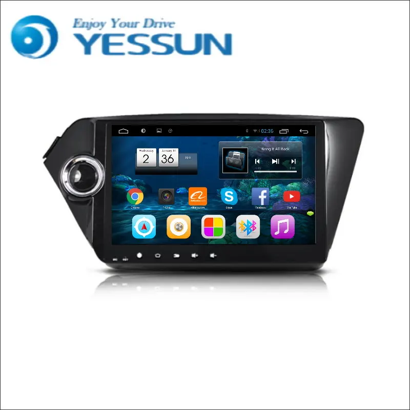 Best YESSUN For Kia K2 RIO Pride 2010~2016 Android Car Navigation GPS Touch Screen Stereo Player Multimedia Audio Video Radio Navi 0 Best YESSUN For Kia K2 RIO Pride 2010~2016 Android Car Navigation GPS Touch Screen Stereo Player Multimedia Audio Video Radio Navi 0
