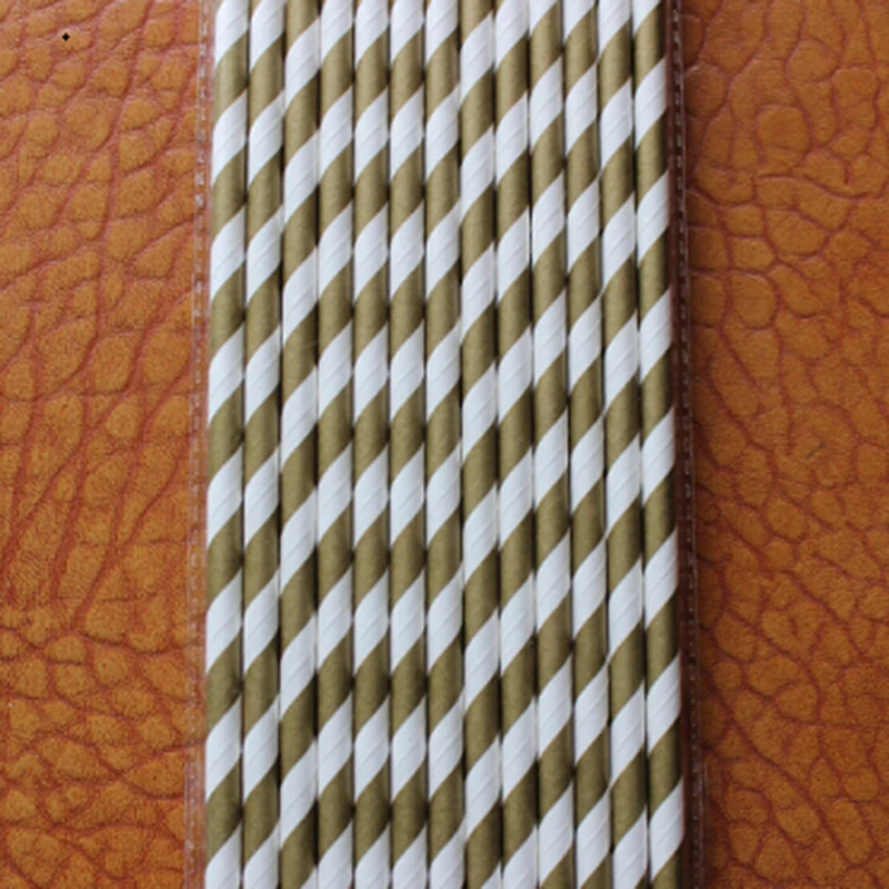 25 шт. розовые золотые в полоску для детей дня рождения свадьбы декоративные