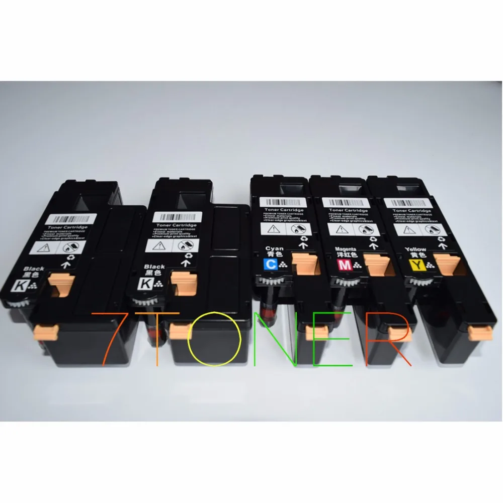 5 x High Quality Toner Cartridges For Xerox phaser 6020 6022 Xerox Workcentre 6025 6027 