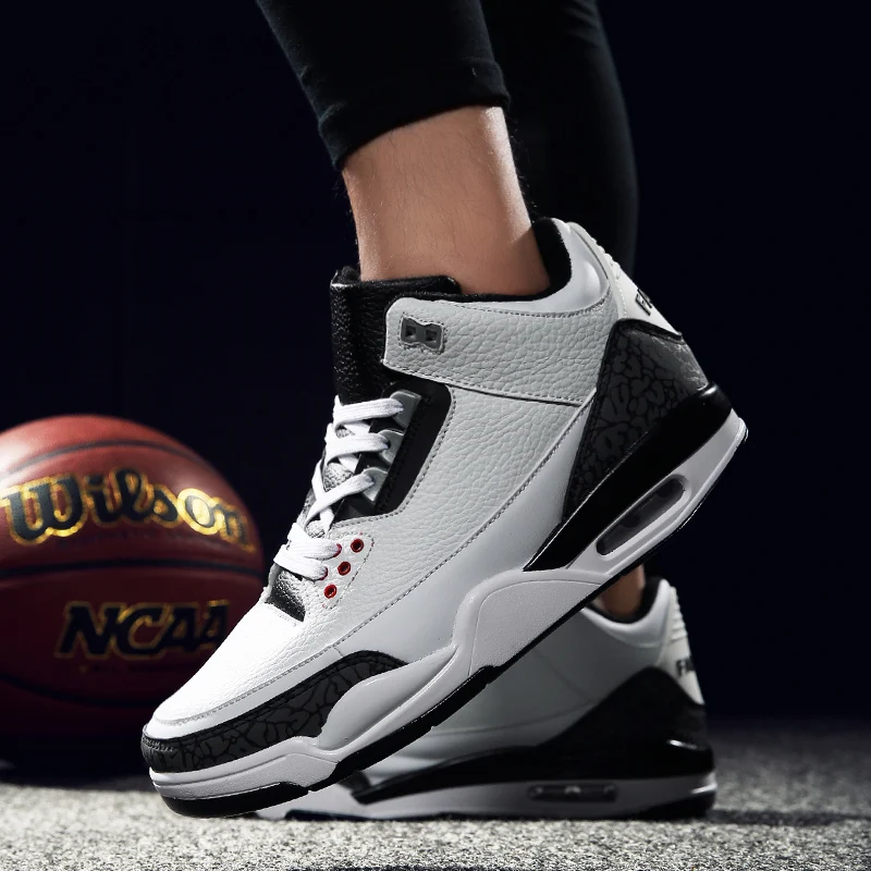 Для мужчин Jordan Баскетбольная обувь мужские спортивные дышащие кеды противоударный мужская обувь противоскользящие Спорт на открытом