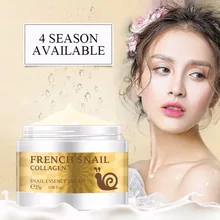 Hyaluronic Acid Snail Face Cream Moisturizing Anti Wrinkle Anti Aging Collagen Repairing Day Cream Skin Care hyaluronic acid moisturizing anti wrinkle lotion emulsion 1000g skin care hospital equipment wholesale