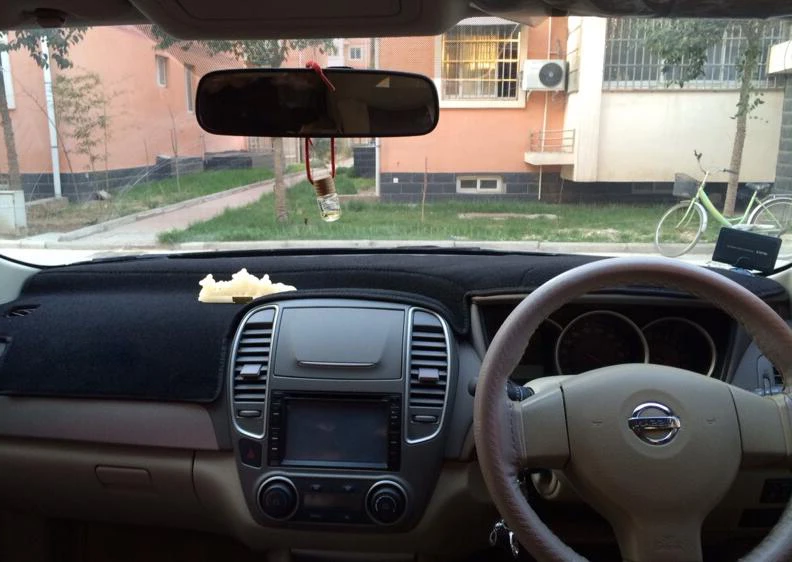 Аксессуары для приборной панели dashmat Nissan Bluebird Sylphy Almera G11 2005 2006 2007 2008 2009 2010 2011 2012