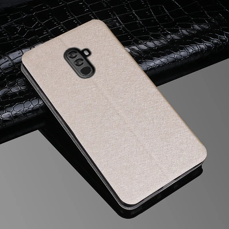 Pocophone F1 чехол для Xiaomi Pocophone F1 Чехол для мобильного телефона Шелковый узор чехол с откидной крышкой для Xiaomi Pocophone F1 глобальная Версия F 1 сумка-чехол